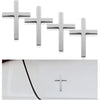 Universal Christian Cross Car Sticker - Weatherproof Exterior Decor Accessory for All Vehicles