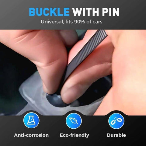 Multifunctional Nylon Cable Tie Buckles (50/100/150 Pcs) - UV Resistant Fasteners for Car Repair & Daily Use