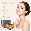 Ergonomic Facial Lymphatic Drainage Brush, Face Contour Massager, Double Chin Reducer for Relieving Facial Fatigue