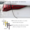 Universal Christian Cross Car Sticker - Weatherproof Exterior Decor Accessory for All Vehicles