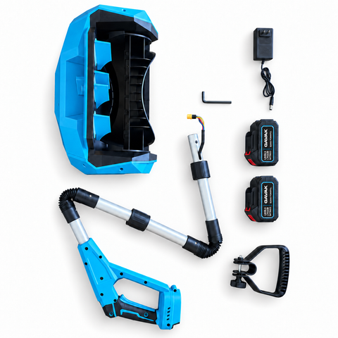 GAVAK snow shovel three-section storage configuration